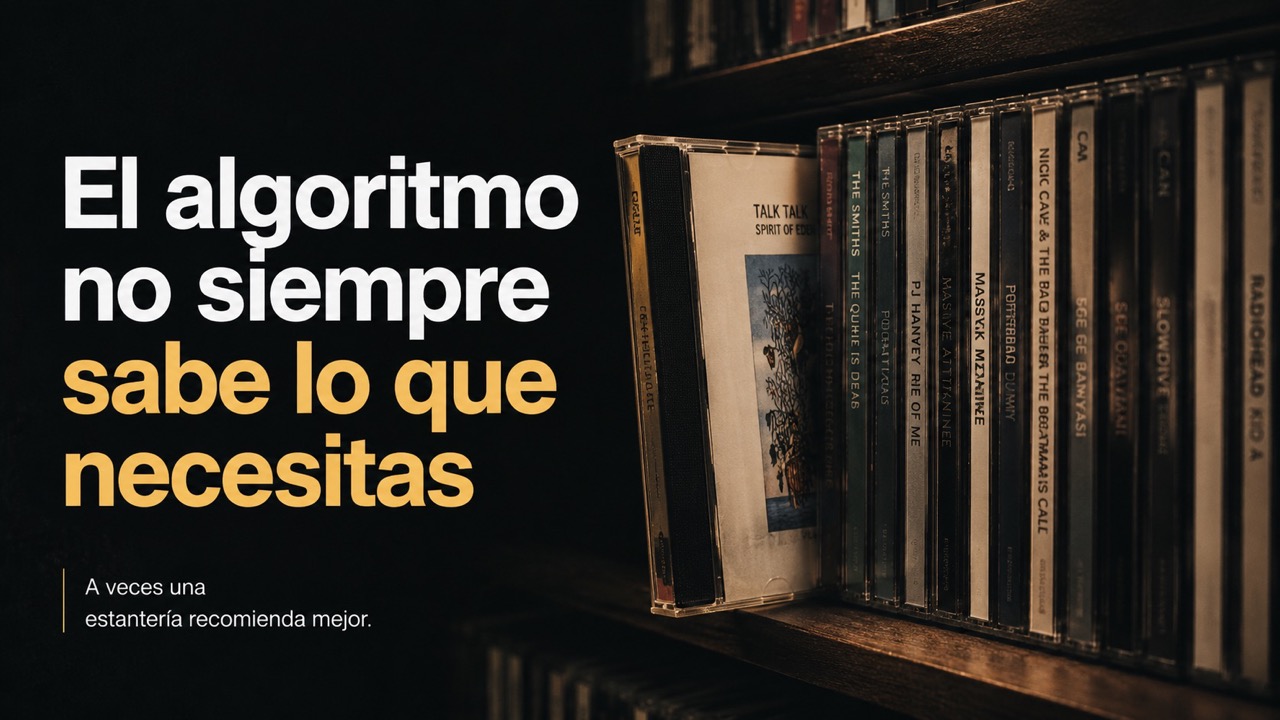 El algoritmo no siempre sabe lo que necesitas